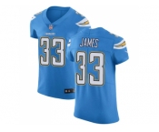 Nike Los Angeles Chargers #33 Derwin James Electric Blue Alternate Men Stitched NFL Vapor Untouchable Elite Jersey