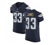 Nike Los Angeles Chargers #33 Derwin James Navy Blue Team Color Men Stitched NFL Vapor Untouchable Elite Jersey