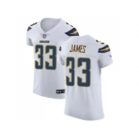 Nike Los Angeles Chargers #33 Derwin James White Men Stitched NFL Vapor Untouchable Elite Jersey