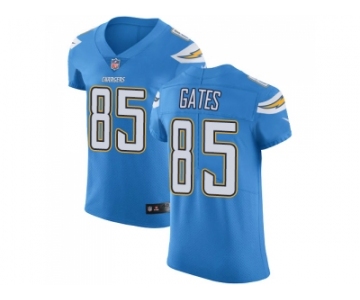 Nike Los Angeles Chargers #85 Antonio Gates Electric Blue Alternate Men Stitched NFL Vapor Untouchable Elite Jersey