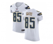 Nike Los Angeles Chargers #85 Antonio Gates White Men Stitched NFL Vapor Untouchable Elite Jersey