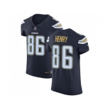 Nike Los Angeles Chargers #86 Hunter Henry Navy Blue Team Color Men Stitched NFL Vapor Untouchable Elite Jersey