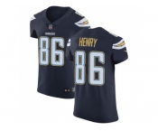 Nike Los Angeles Chargers #86 Hunter Henry Navy Blue Team Color Men Stitched NFL Vapor Untouchable Elite Jersey