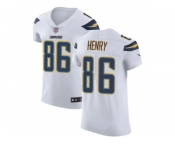 Nike Los Angeles Chargers #86 Hunter Henry White Men Stitched NFL Vapor Untouchable Elite Jersey