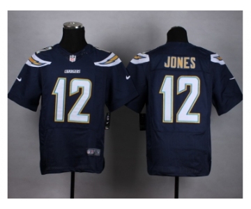 nike jerseys san diego chargers #12 jones dark blue [Elite]