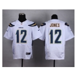 nike jerseys san diego chargers #12 jones white [Elite]