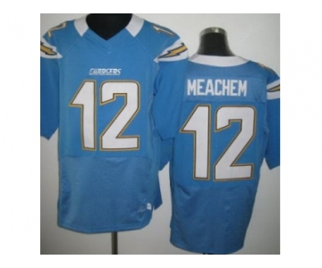 nike nfl jerseys san diego chargers #12 robert meachem lt.blue[Elite]