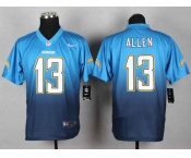 nike nfl jerseys san diego chargers #13 allen blue[Elite drift fashion][second version]