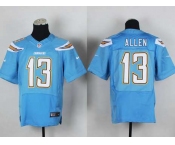 nike nfl jerseys san diego chargers #13 allen lt.blue[new Elite]