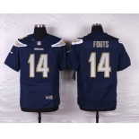 nike nfl jerseys san diego chargers #14 fouts blue[new Elite]