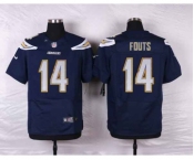 nike nfl jerseys san diego chargers #14 fouts blue[new Elite]