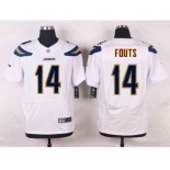 nike nfl jerseys san diego chargers #14 fouts white[new Elite]