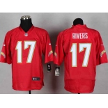 nike nfl jerseys san diego chargers #17 philip rivers red[Elite]