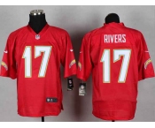 nike nfl jerseys san diego chargers #17 philip rivers red[Elite]