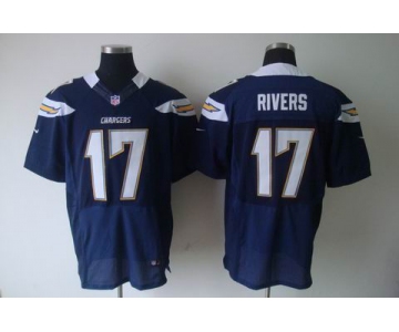 nike nfl jerseys san diego chargers #17 rivers dk.blue[Elite]