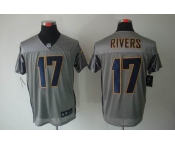 nike nfl jerseys san diego chargers #17 rivers grey[Elite shadow]