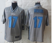 nike nfl jerseys san diego chargers #17 rivers grey[Elite vapor]