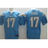 nike nfl jerseys san diego chargers #17 rivers lt.blue[new Elite]