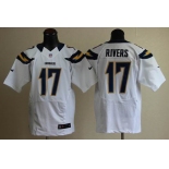 nike nfl jerseys san diego chargers #17 rivers white[Elite]