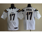 nike nfl jerseys san diego chargers #17 rivers white[Elite]