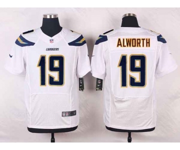 nike nfl jerseys san diego chargers #19 lance alworth white[new Elite]