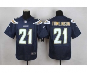 nike nfl jerseys san diego chargers #21 tomlinson blue[Elite]