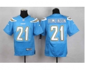 nike nfl jerseys san diego chargers #21 tomlinson lt.blue[Elite]