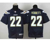 nike nfl jerseys san diego chargers #22 verrett dk.blue[new Elite]