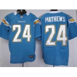 nike nfl jerseys san diego chargers #24 mathews lt.blue[Elite]