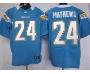 nike nfl jerseys san diego chargers #24 mathews lt.blue[Elite]