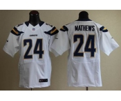 nike nfl jerseys san diego chargers #24 mathews white[elite]