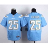 nike nfl jerseys san diego chargers #25 goroon lt.blue[Elite]