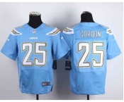 nike nfl jerseys san diego chargers #25 goroon lt.blue[Elite]