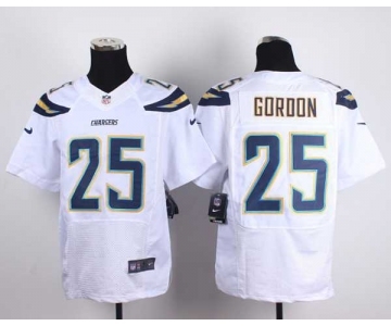 nike nfl jerseys san diego chargers #25 goroon white[Elite]