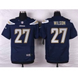 nike nfl jerseys san diego chargers #27 wilson blue[new Elite]