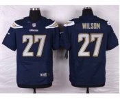 nike nfl jerseys san diego chargers #27 wilson blue[new Elite]