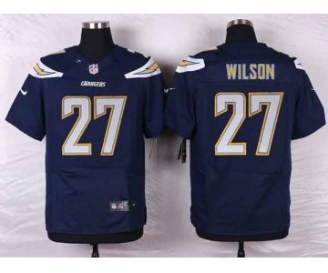 nike nfl jerseys san diego chargers #27 wilson blue[new Elite]