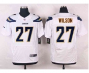 nike nfl jerseys san diego chargers #27 wilson white[new Elite]