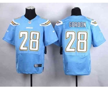 nike nfl jerseys san diego chargers #28 goroon lt.blue[new Elite]