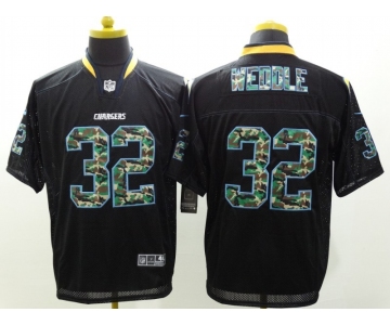 nike nfl jerseys san diego chargers #32 weddle black[Elite Camo Fashion]