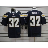 nike nfl jerseys san diego chargers #32 weddle dk.blue[Elite]