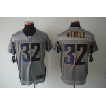 nike nfl jerseys san diego chargers #32 weddle grey[Elite shadow]