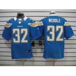 nike nfl jerseys san diego chargers #32 weddle lt.blue[Elite]