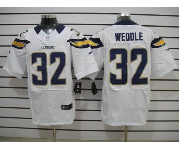 nike nfl jerseys san diego chargers #32 weddle white[Elite]