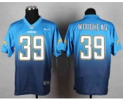 nike nfl jerseys san diego chargers #39 woodhead blue[Elite drift fashion][second version]