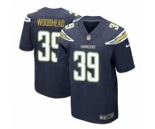 nike nfl jerseys san diego chargers #39 woodhead dk.blue[Elite]