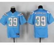 nike nfl jerseys san diego chargers #39 woodhead lt.blue[new Elite]