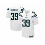 nike nfl jerseys san diego chargers #39 woodhead white[Elite]