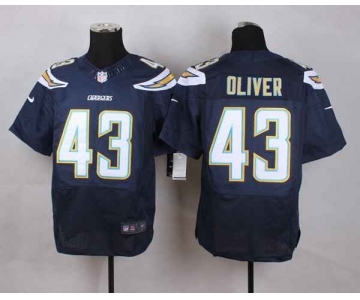 nike nfl jerseys san diego chargers #43 oliver blue[Elite][oliver]