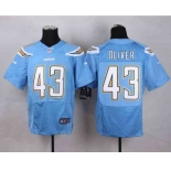 nike nfl jerseys san diego chargers #43 oliver lt.blue[Elite][oliver]